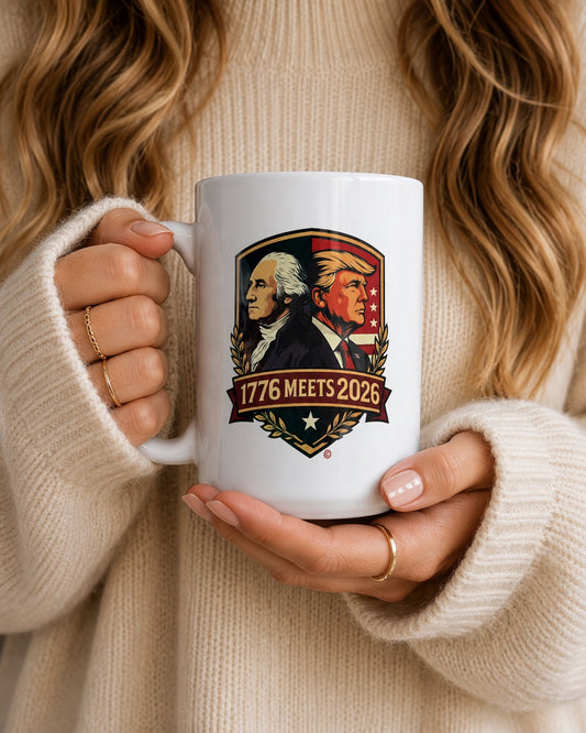 1776 Meets 2026β’ Mug