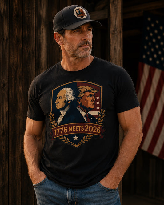 1776 Meets 2026™ Pariotic T-Shirt